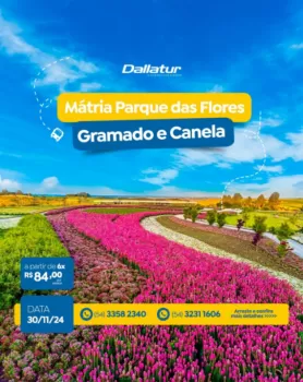 MÁTRIA PARQUE DAS FLORES /CANELA E GRAMADO