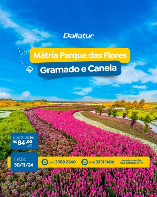 MATRIA PARQUE DAS FLORES /CANELA E GRAMADO